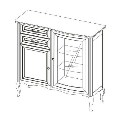 Echtholz Kommode Schrank Schränke Klassische Bar Vintage Rustikale Bar - PR - KB